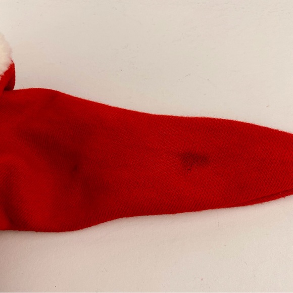 Vintage Santa Claus Hand Puppet  12" Christmas Plush Child's Toy Pretend Play - Picture 5 of 7